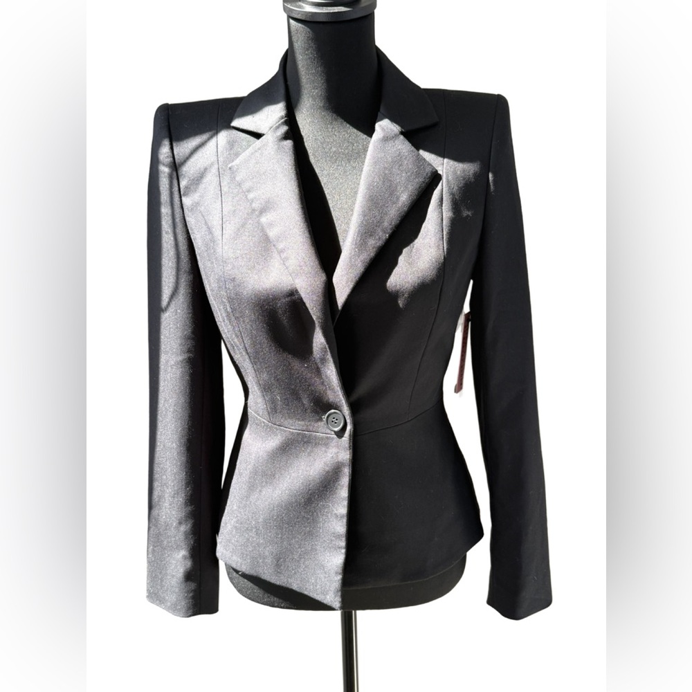 Alice + Olivia Classic Black Blazer